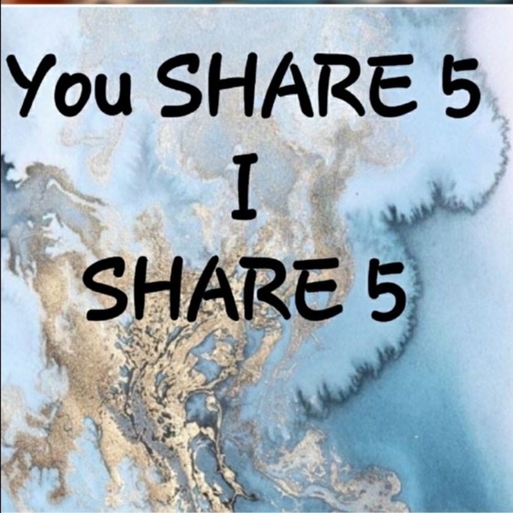 You share I share 🥰